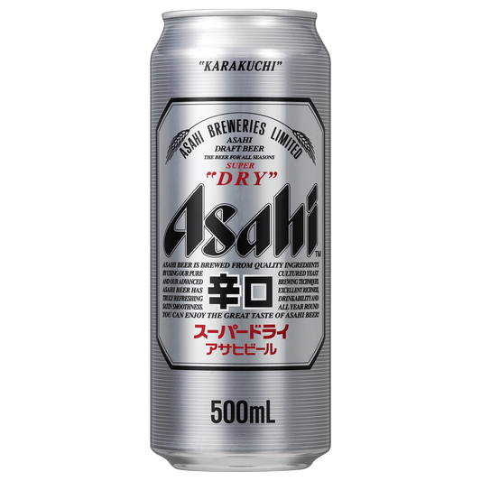 Asahi Super Dry Cans 500ml - Boozeit.com.au