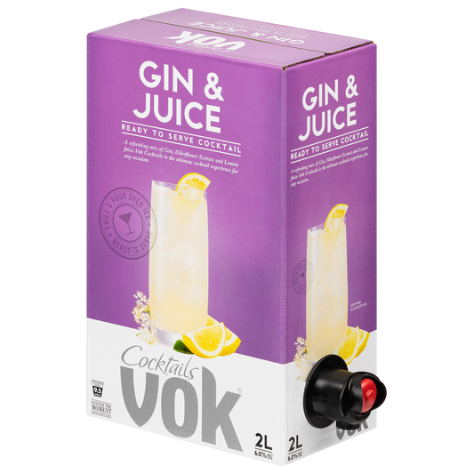 Vok Cocktails Gin & Juice 2L