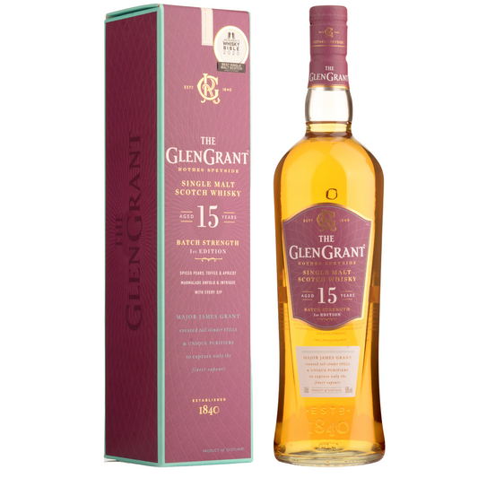 Glen Grant 15 Year Old Single Malt Scotch Whisky 700ml