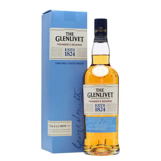 The Glenlivet Founders Reserve Single Malt Scotch Whisky 700ml