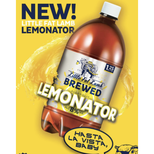 Little Fat Lamb Brewed Lemonator 8% 1.25L