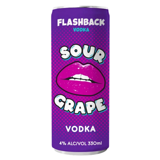 Flashback Vodka Sour Grape 330ml