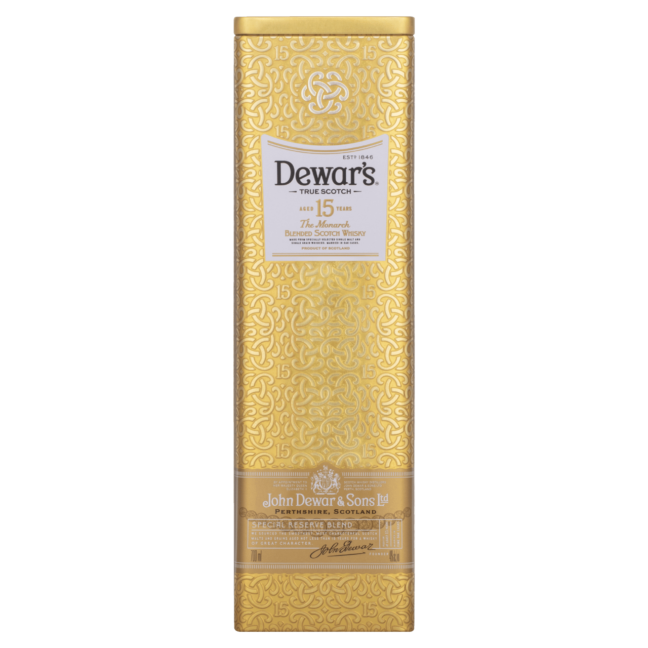 Dewar's 15 Year Old Blended Scotch Whisky 750ml