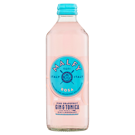 Malfy Rosa Pink Grapefruit Gin & Tonica 300ml