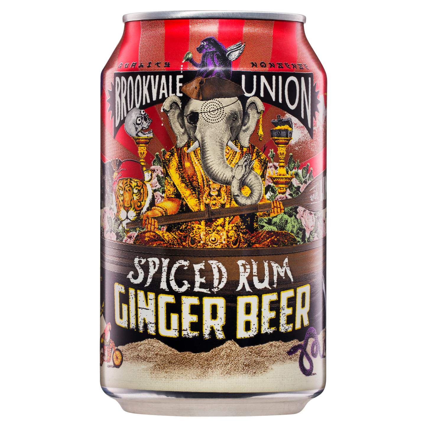 Brookvale Union Spiced Rum Ginger Beer Cans 330ml