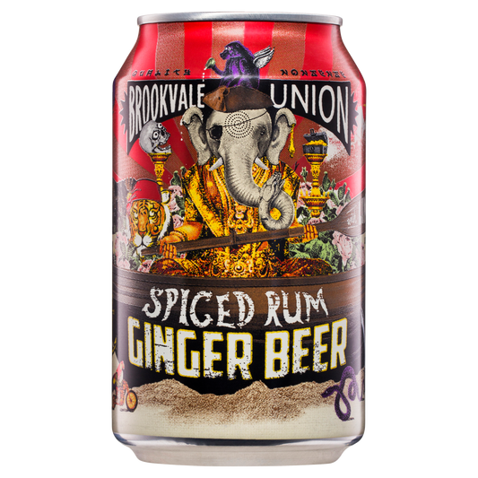 Brookvale Union Spiced Rum Ginger Beer Cans 330ml