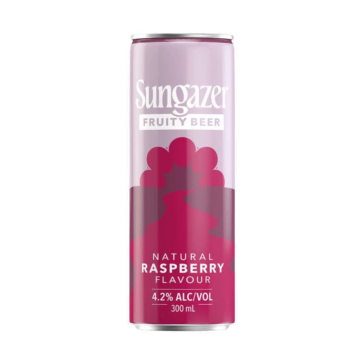 Sungazer Fruity Beer Raspberry Can 300ml