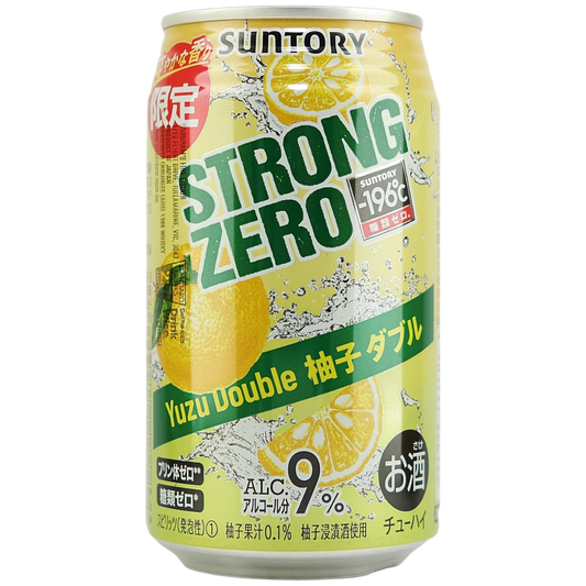 Suntory Strong 9% Zero -196 Double Yuzu 350ml