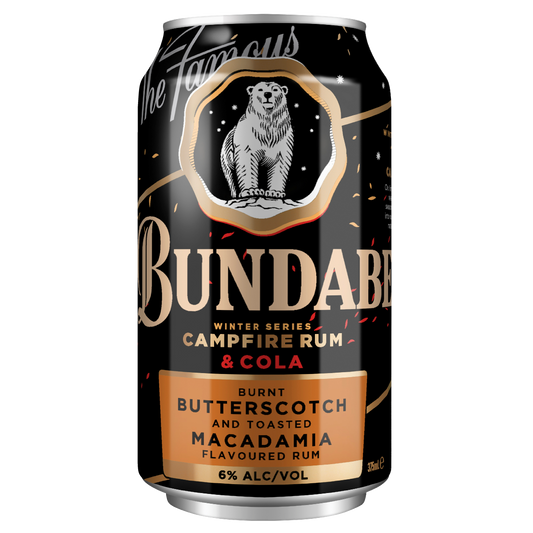 Bundaberg Campfire Rum and Cola Cans Limited Edition 375ml