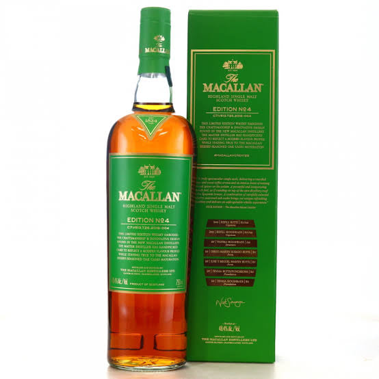 The Macallan Edition 4 Single Malt Scotch Whisky 700ml