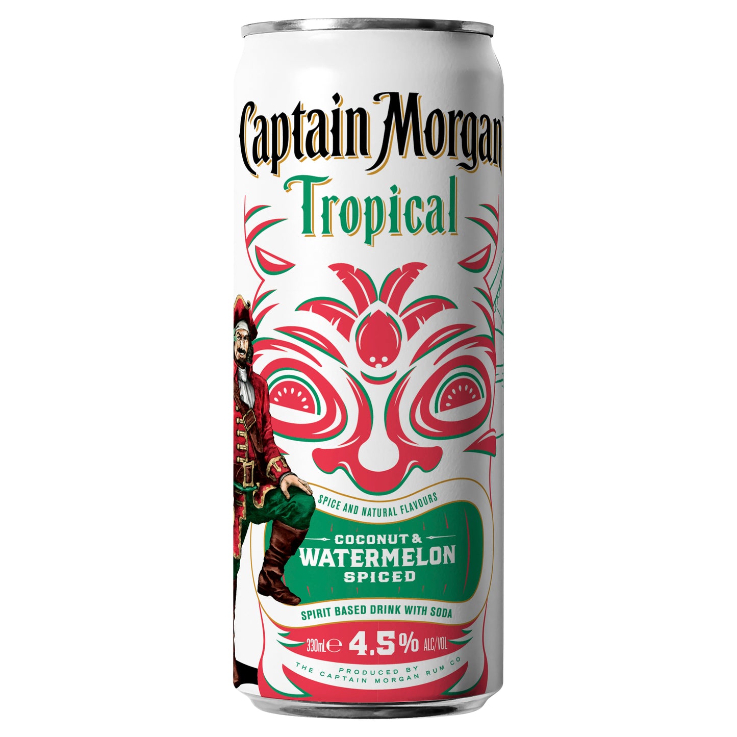 Captain Morgan Tropical Coconut & Watermelon 330ml