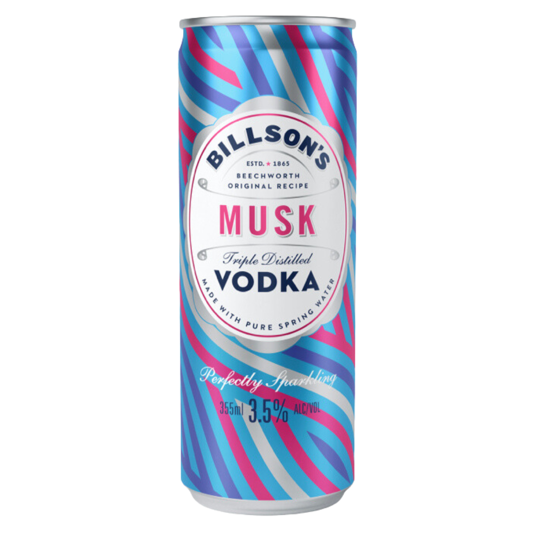 Billson's Vodka Musk 355ml