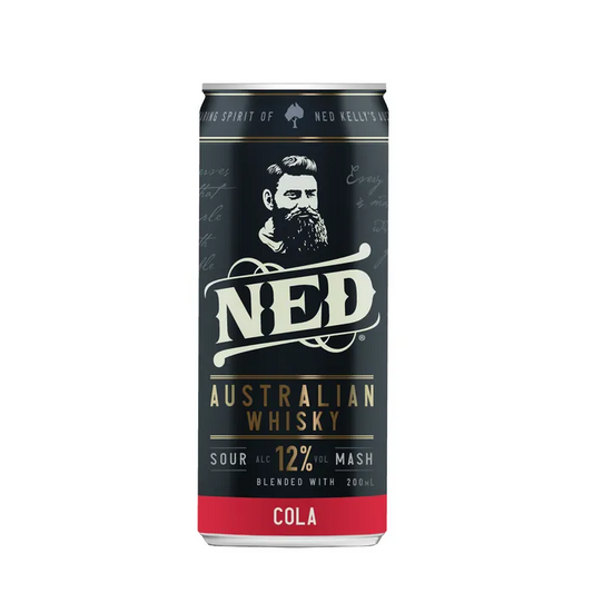 NED Australian Whisky & Cola 12% Cans 200ml