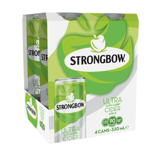Strongbow Ultra Low Carb Cider Apple 330ml