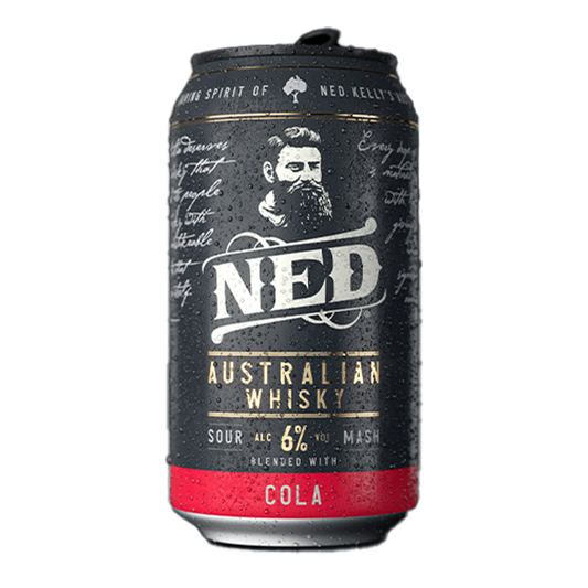 NED Australian Whisky & Cola 6.0% Cans 375ml