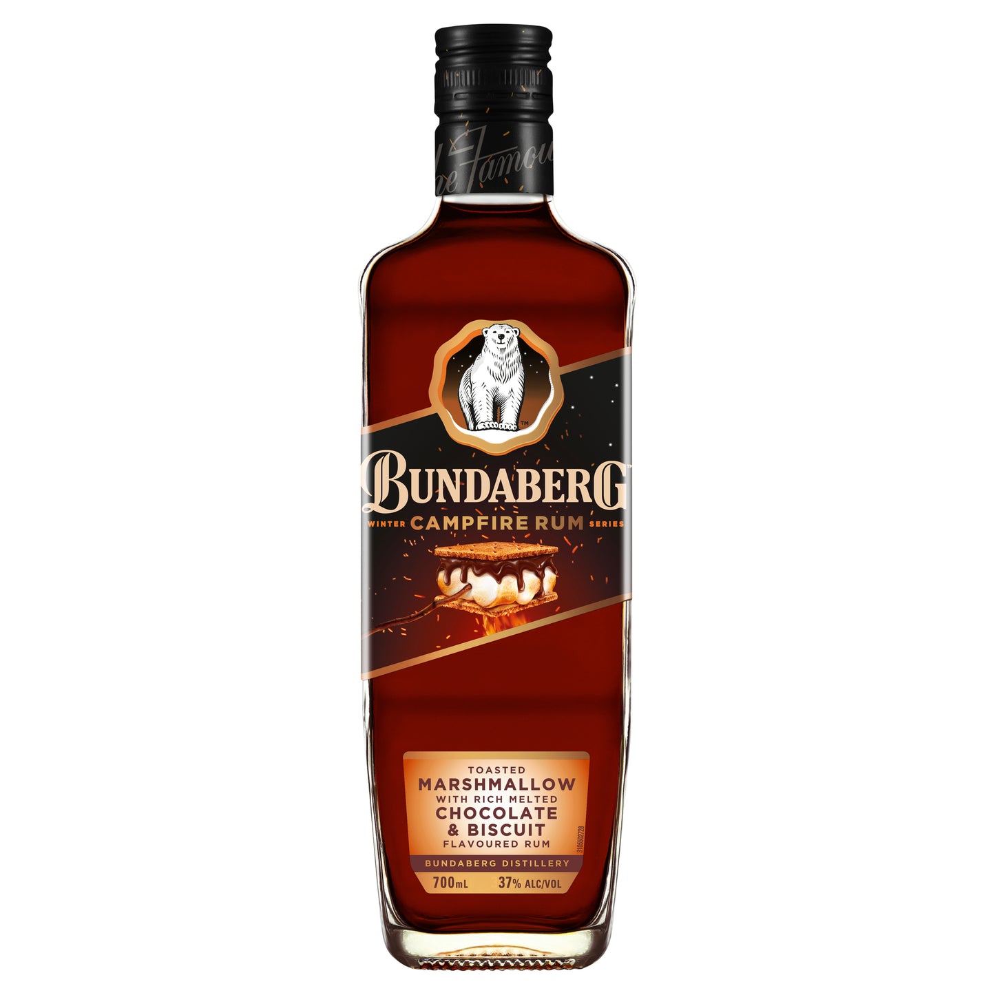 Bundaberg Campfire Toasted Marshmallow, Melted Chocolate & Biscuit Rum 700ml