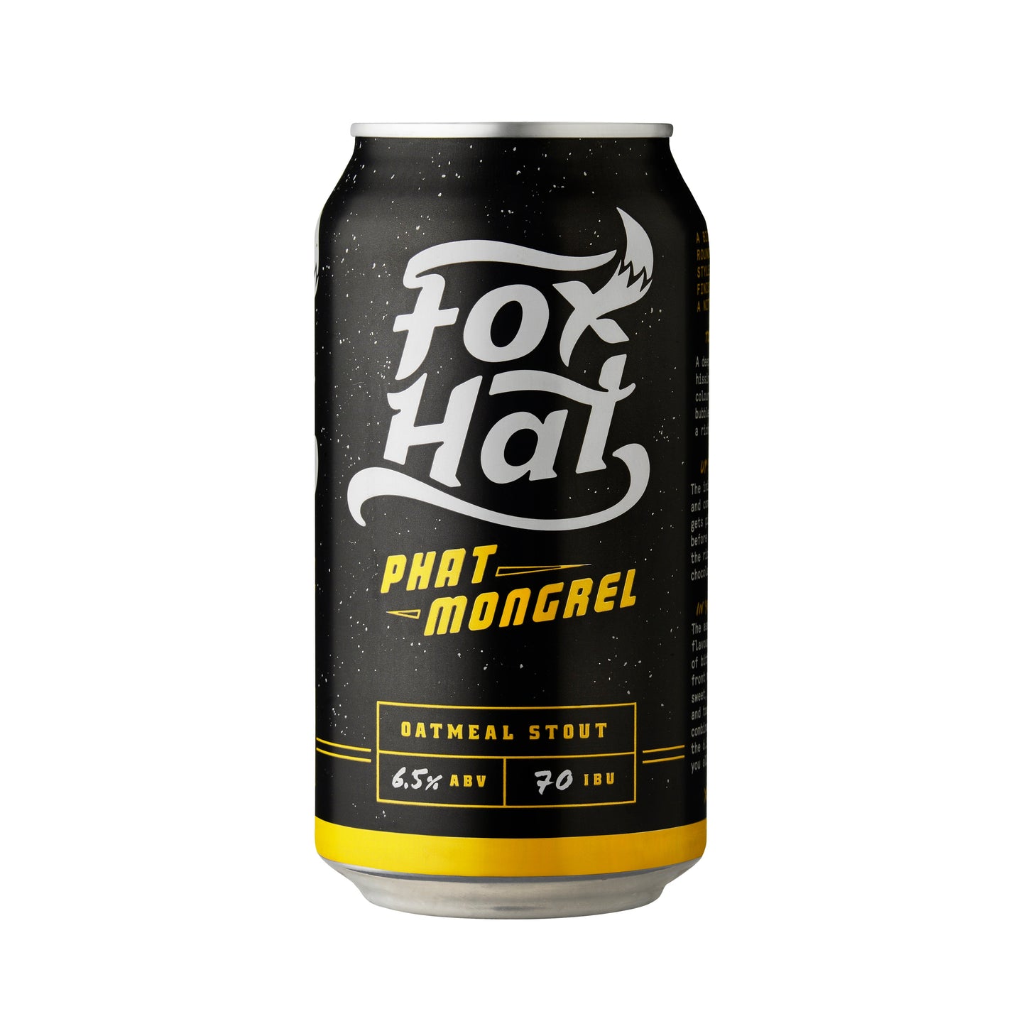 Fox Hat Phat Mongrel Oatmeal Stout 375ml