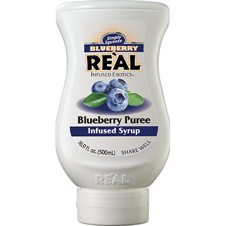 Real Blueberry Purée Infused Syrup 500ml