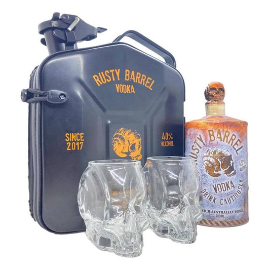 Rusty Barrel Vodka Jerry Can Gift Pack 700ml
