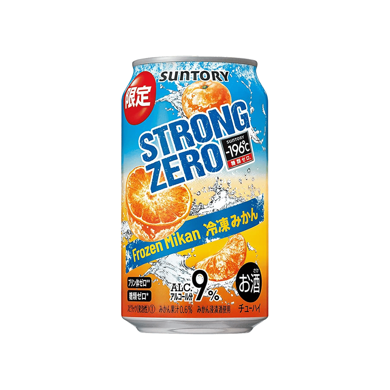 Suntory Strong 9% Zero -196 Double Mandarine 350ml