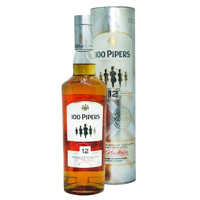 Seagram’s 100 Pipers 12 Year Old Blended Scotch Whisky 750ml