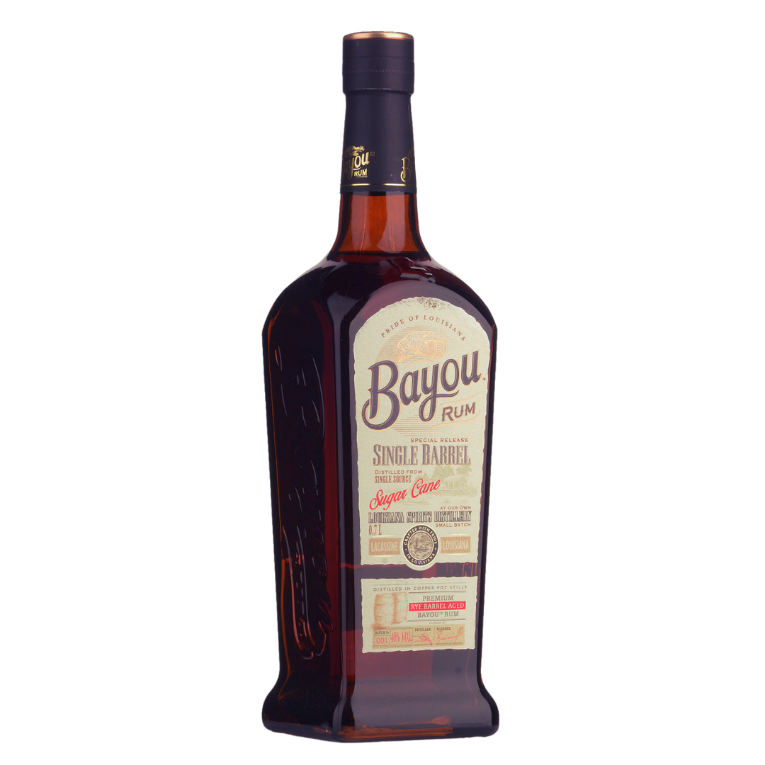 Bayou Rye Barrel Aged Single Barrel Rum 700ml