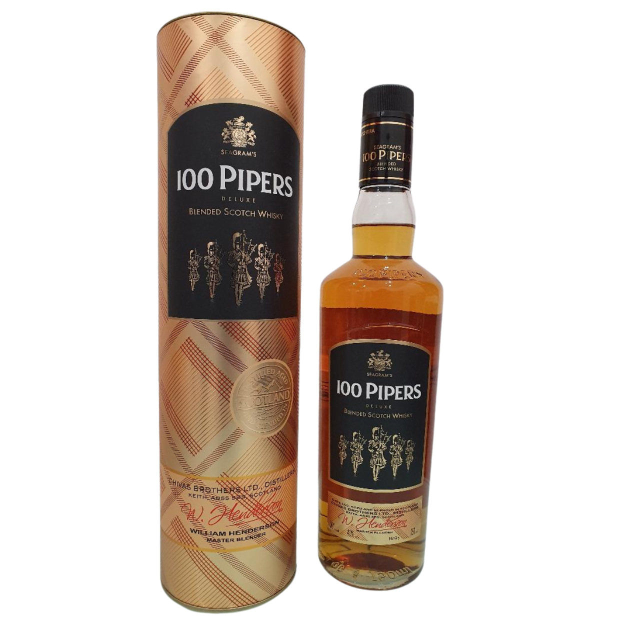 Seagram’s 100 Pipers Blended Scotch Whisky 750ml