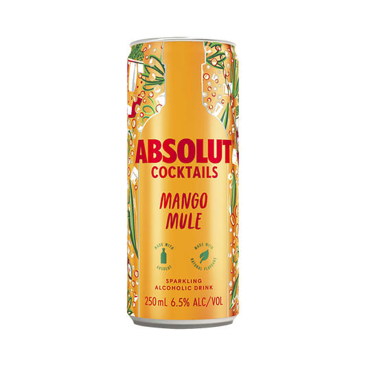 Absolut Cocktails Mango Mule Cans 250ml