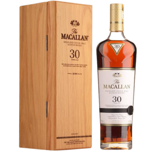 The Macallan 30 Year Old Single Malt Scotch Whisky 2018 Release 700ml