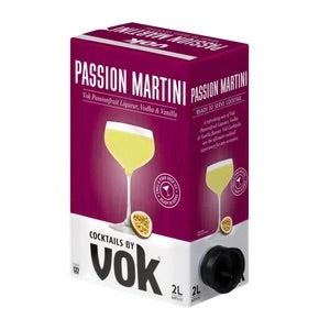 Vok Cocktails Passion Martini 2L