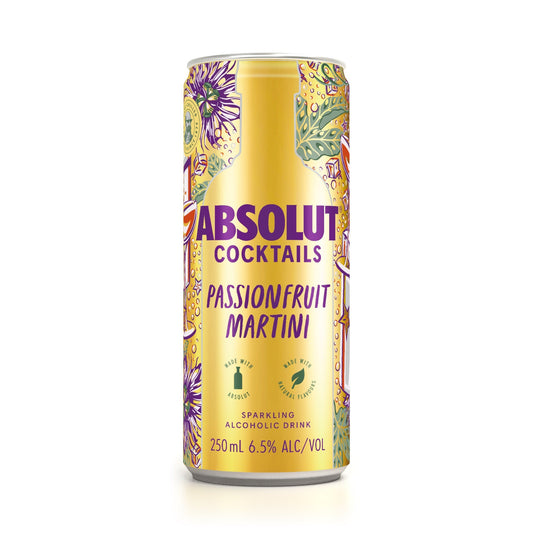 Absolut Cocktails Passionfruit Martini 250ml