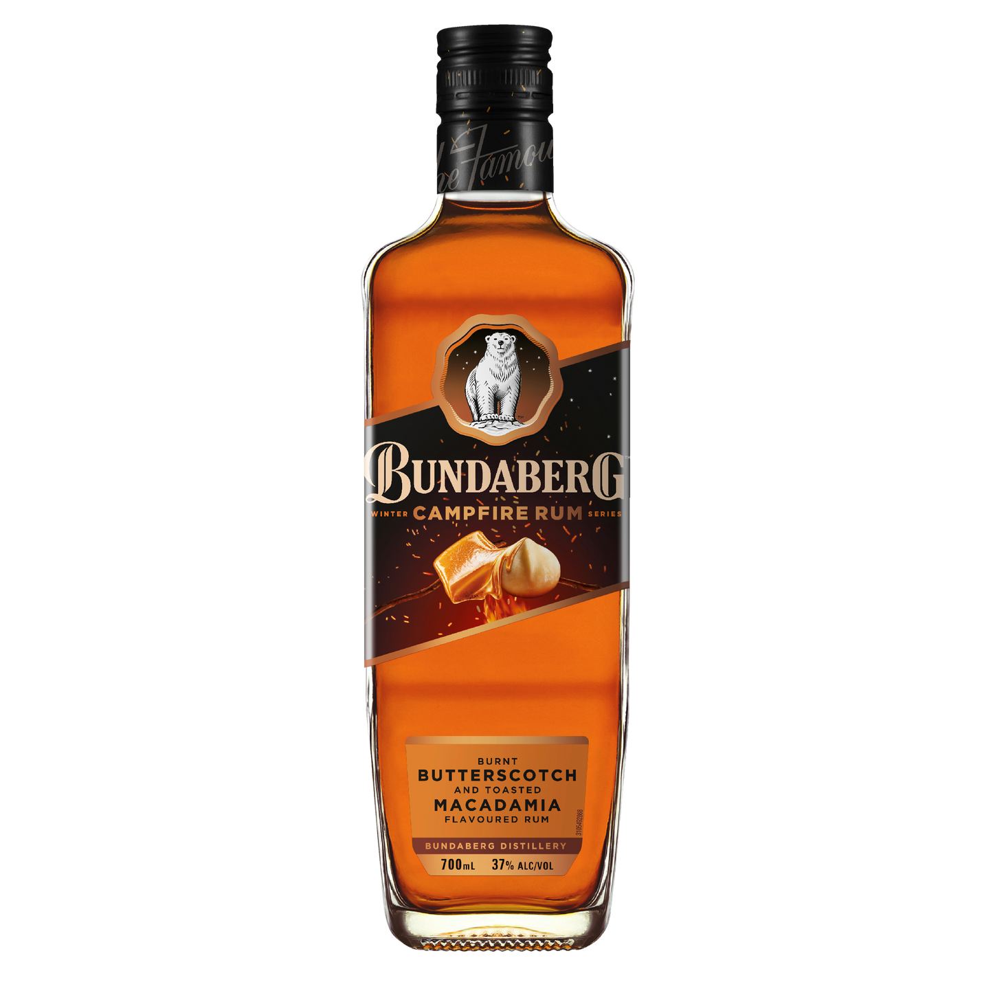 Bundaberg Campfire Butterscotch & Macadamia Rum 700ml