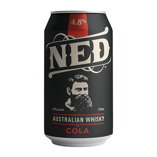 NED Australian Whisky & Cola 4.8% Cans 375ml