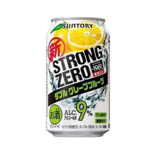 Suntory Strong 9% Zero -196 Grapefruit Cans 350ml