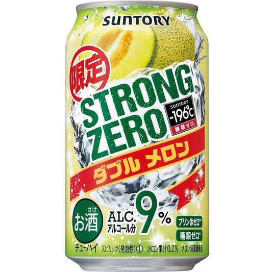 Suntory Strong 9% Zero -196 Double Melon 350ml