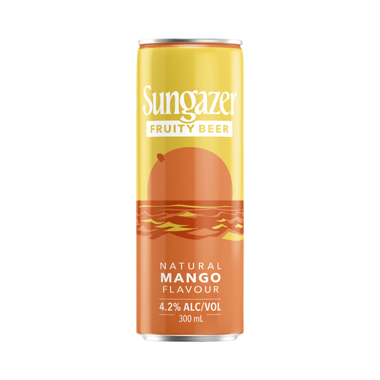 Sungazer Fruity Beer Mango Can 300ml