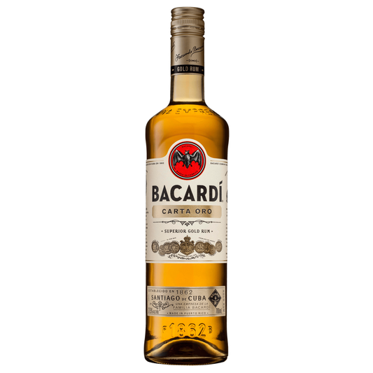 Bacardi Carta Oro Superior Gold Rum 700ml