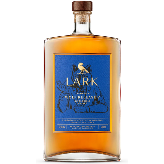 Lark Wolf Release V Single Malt Australian Whisky 500ml