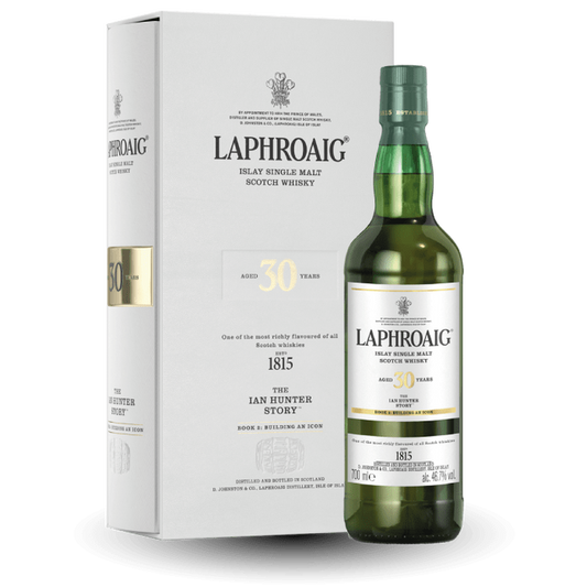 Laphroaig 30 Year Old The Ian Hunter Story Book 2 Single Malt Scotch Whisky 700ml