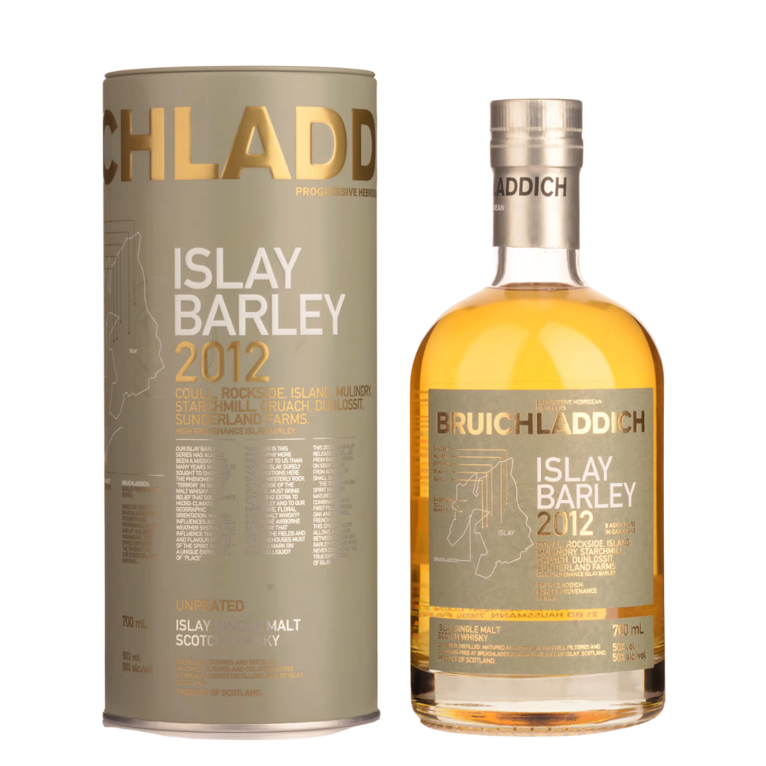 Bruichladdich Islay Barley Unpeated 2012 Single Malt Scotch Whisky 700ml