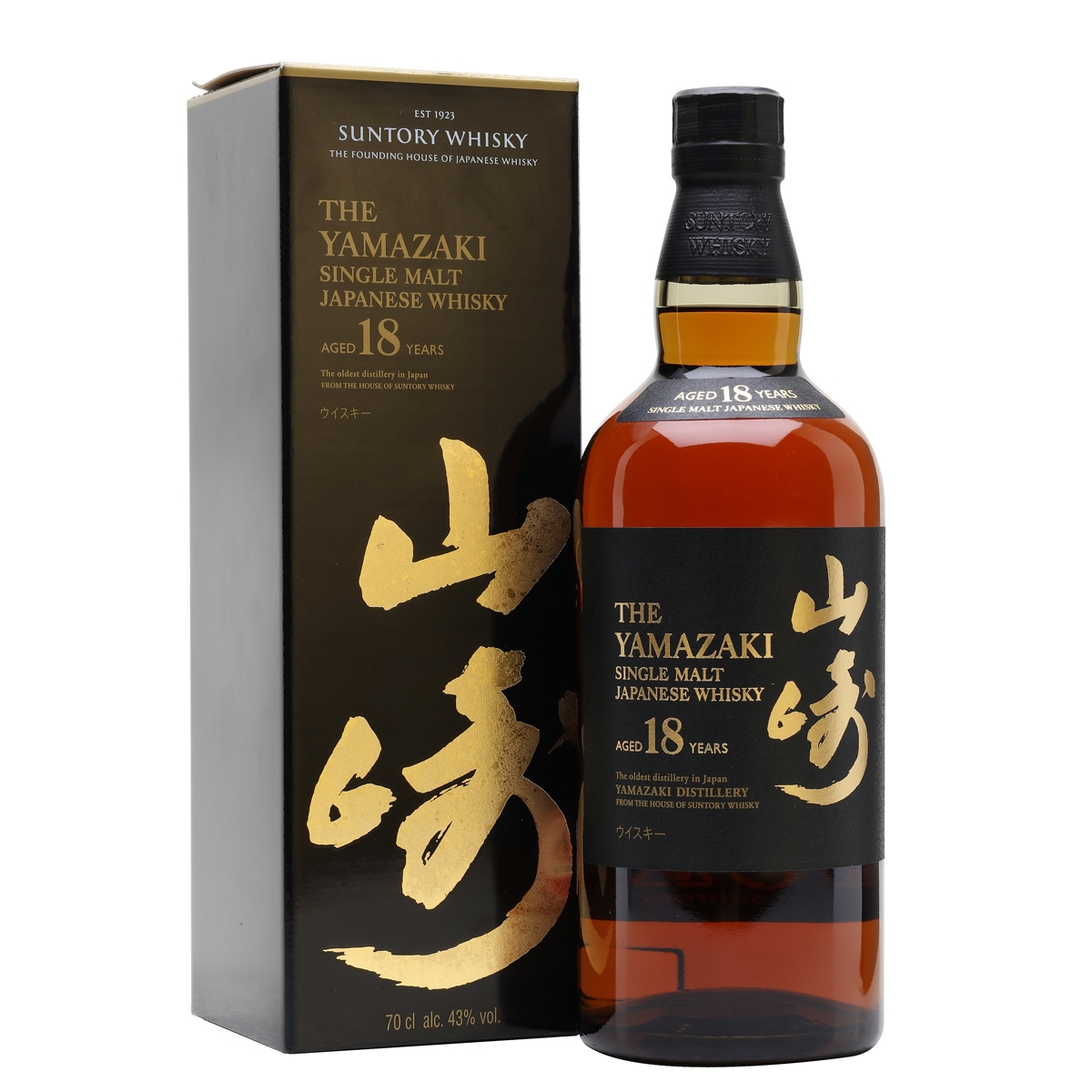 Yamazaki 18 Year Old Single Malt Japanese Whisky 700ml