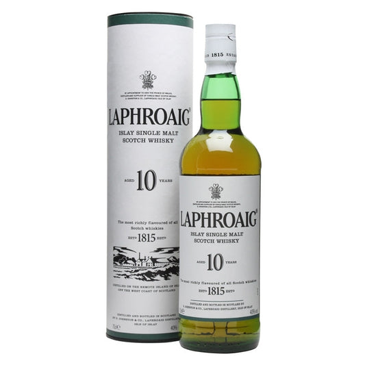 Laphroaig 10 Year Old Single Malt Scotch Whisky 700ml