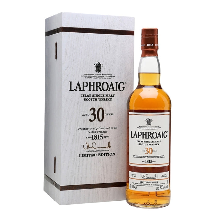 Laphroaig 30 Year Old Single Malt Scotch Whisky 700ml