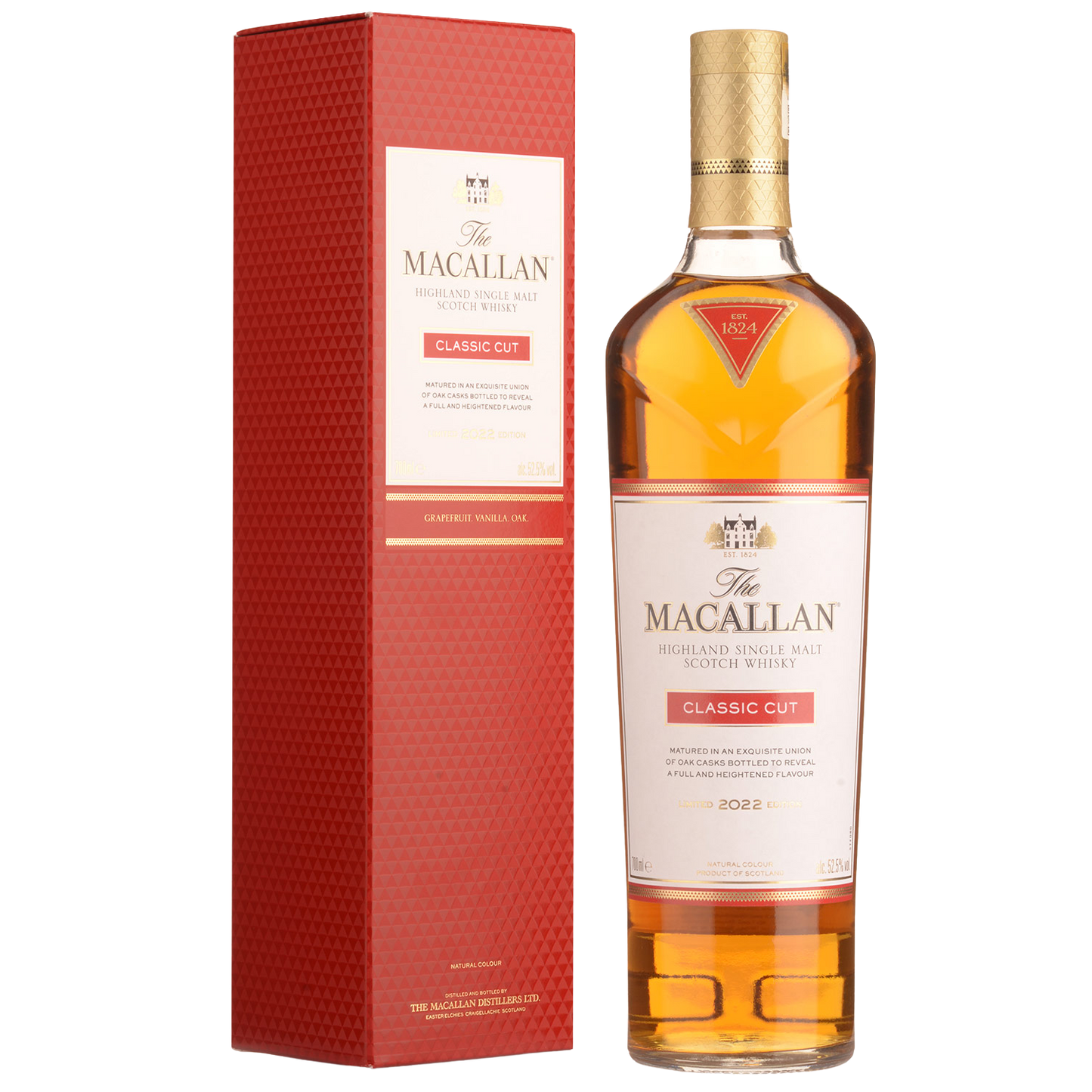 The Macallan Classic Cut 2022 Edition Cask Strength Single Malt Scotch Whisky 700ml
