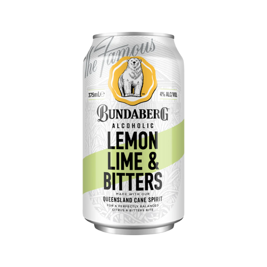 Bundaberg Alcoholic Lemon Lime & Bitters 375ml