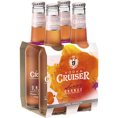 Vodka Cruiser Sunny Orange Passionfruit 275ml