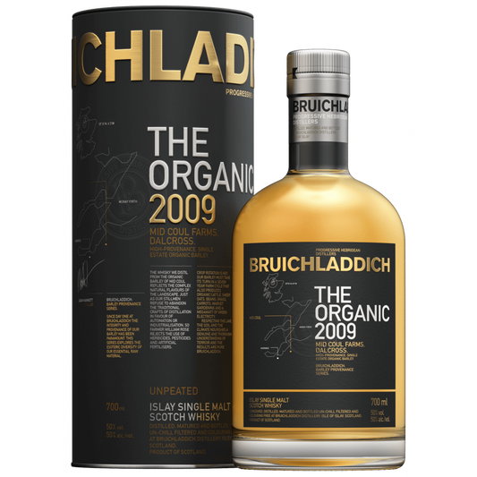 Bruichladdich Organic Barley 2009 Scotch Whisky 700ml