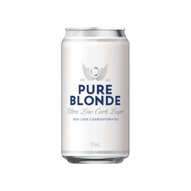 Pure Blonde Cans 375ml - Boozeit.com.au