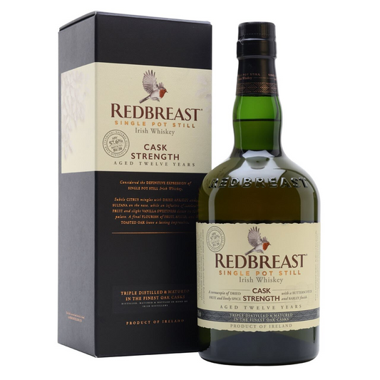 Redbreast 12 Year Old Cask Strength Single Pot Still Irish Whiskey 700ml