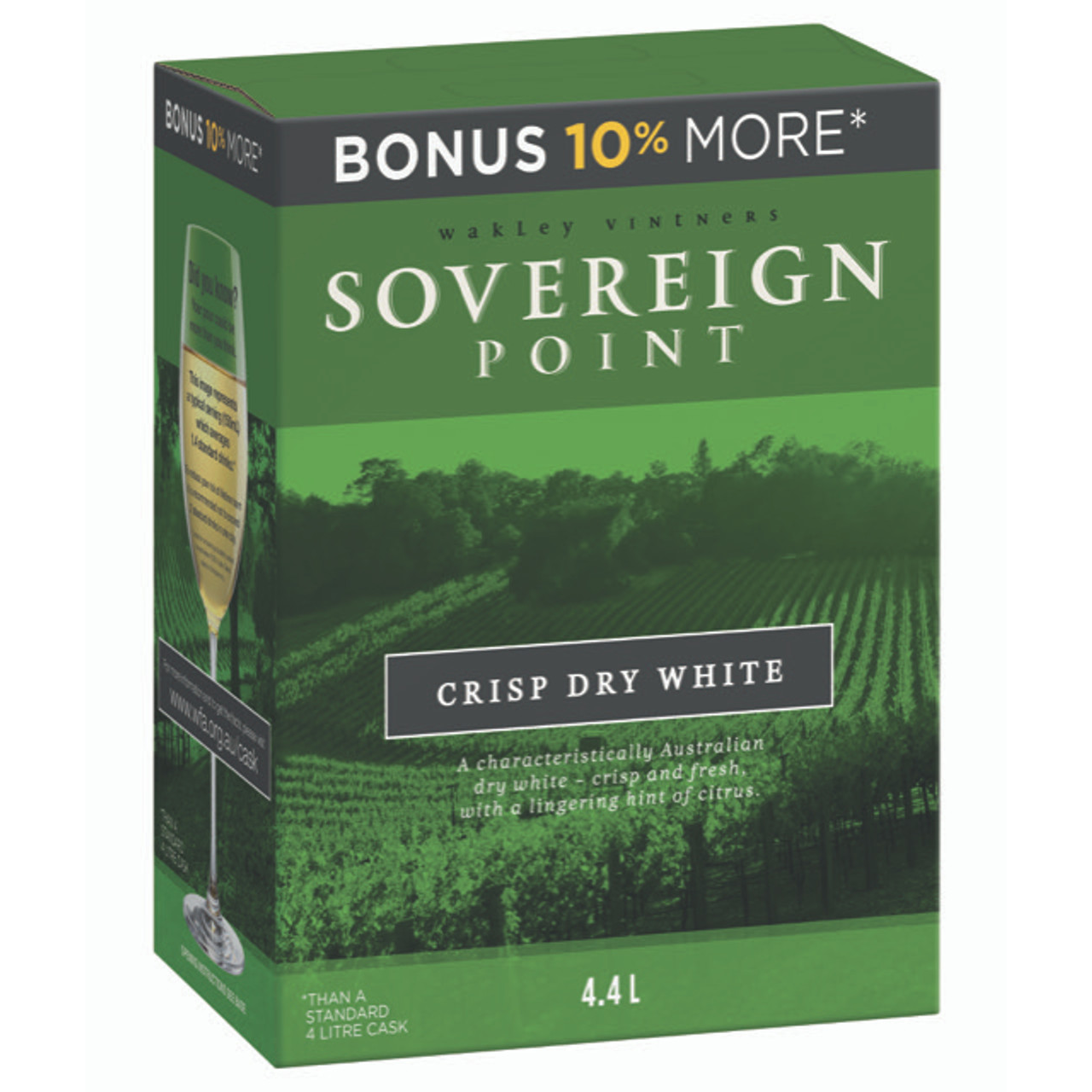 Sovereign Point Crisp Dry White 4.4L